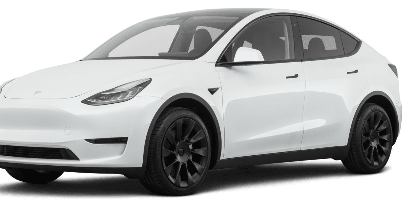 TESLA MODEL Y 2021 5YJYGDEE2MF287195 image